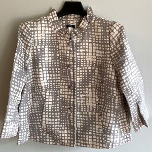 J. Crew Printed Jacket